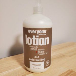 Everyone for Every body Lotion Unscented 3in1 32oz New